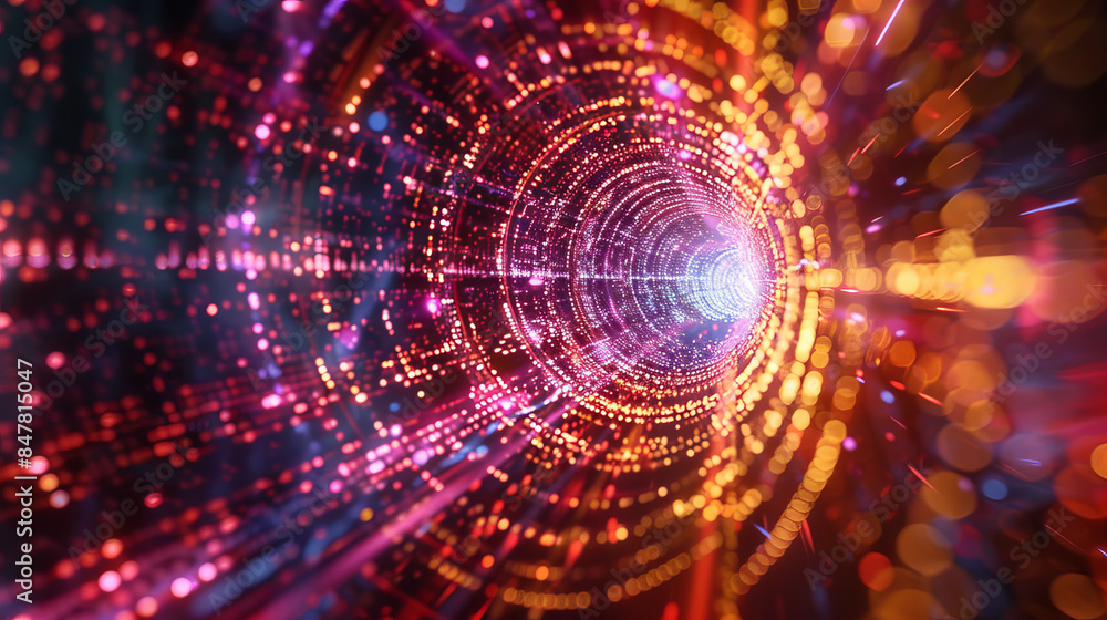 Abstract Technology Communication Abstract Technology Communication