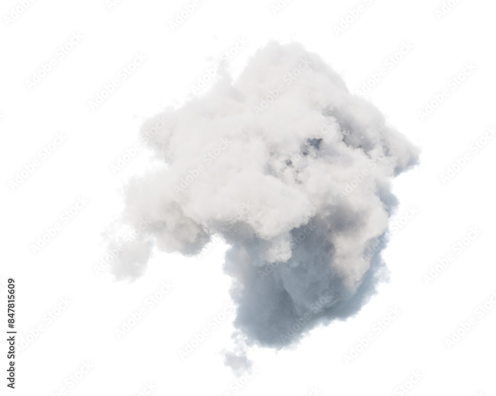 single white cloud with transparent background single white cloud with transparent background