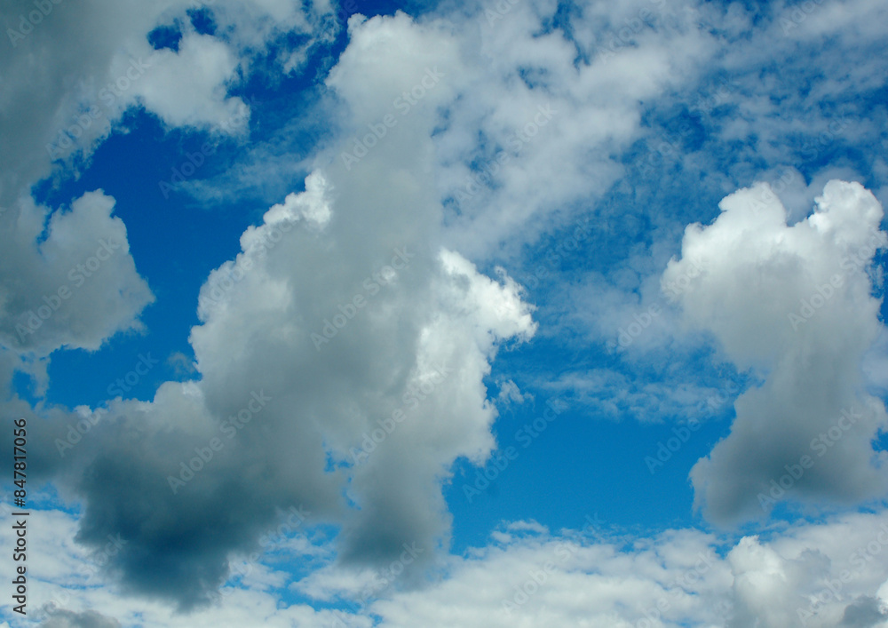 Cloudy sky background