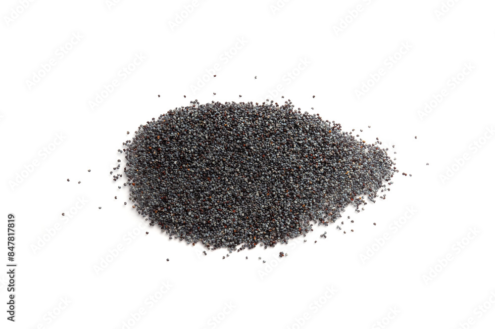 Poppy Seed, Blue Poppyseed Pile, Small Culinary Grains, Tiny Seeds, Oilseed Sprinkles Poppy Seed, Blue Poppyseed Pile, Small Culinary Grains, Tiny Seeds, Oilseed Sprinkles