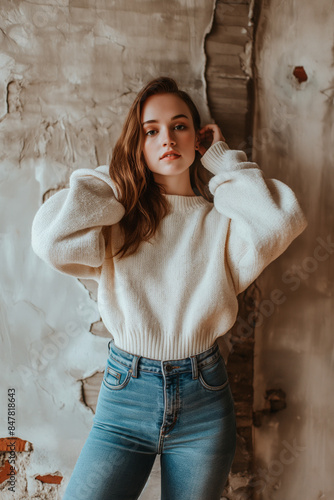 A portrait of a beautiful S...