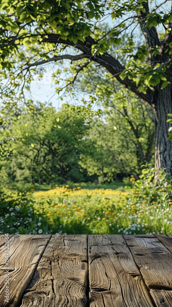 Spring Awakening on a Lush Green Table Spring Awakening on a Lush Green Table