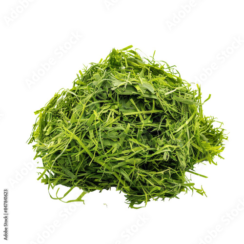 Pile of Freshly Chopped Green Grass