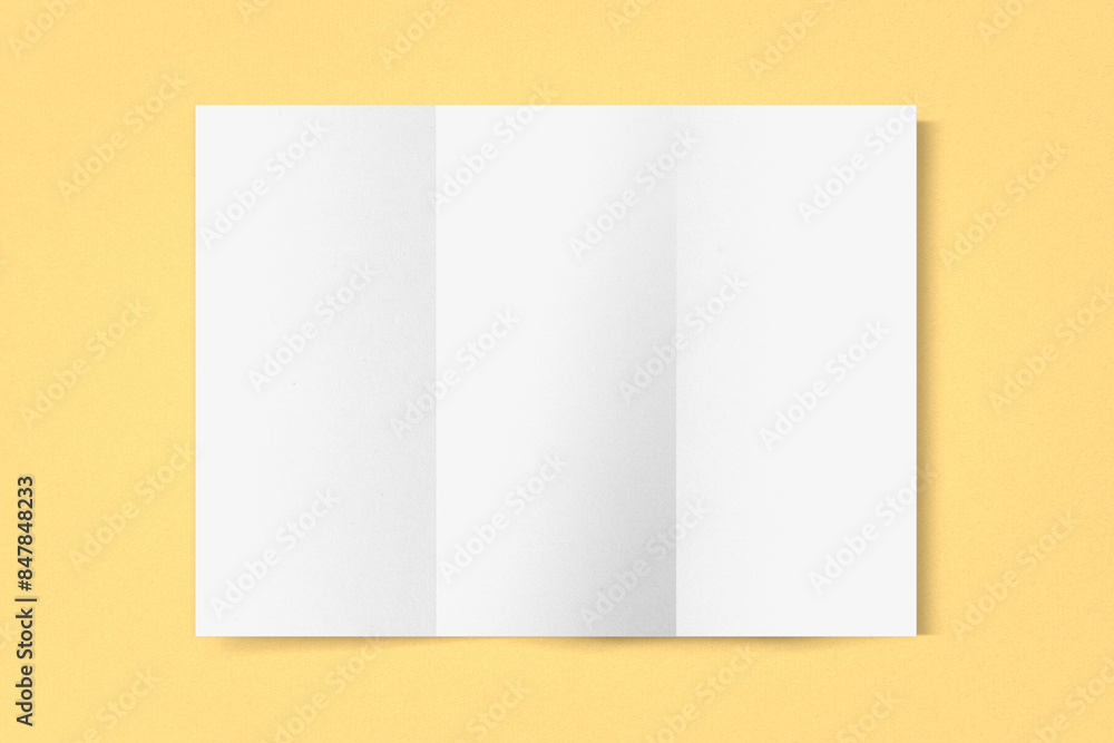 Trifold flyer png mockup, transparent busienss ad Trifold flyer png mockup, transparent busienss ad
