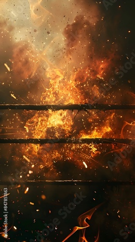 Confounding Magical Disturbances During a Dramatic Boxing Accident in a Fiery Arena