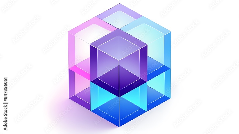 abstract cube background abstract cube background