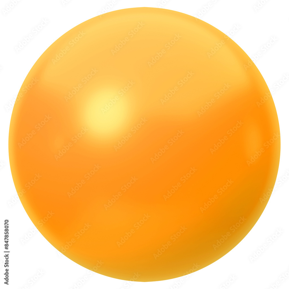 Orange ball png 3D sticker, transparent background Orange ball png 3D sticker, transparent background