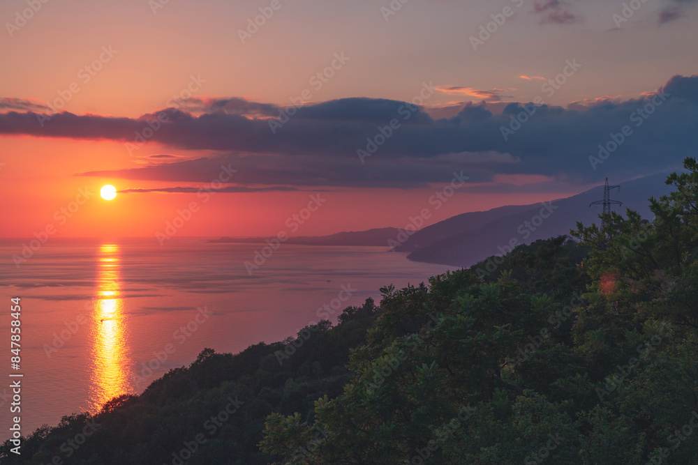 Obraz premium Coastal Sunset