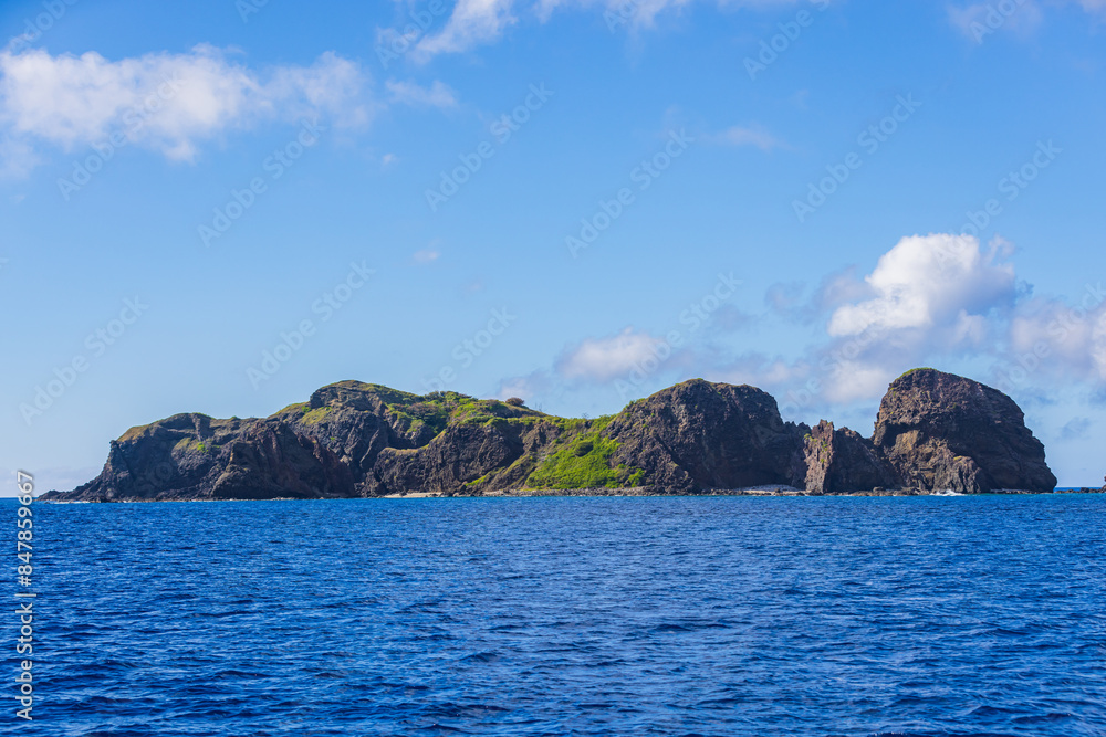 Naklejka premium 小笠原諸島 父島の風景 