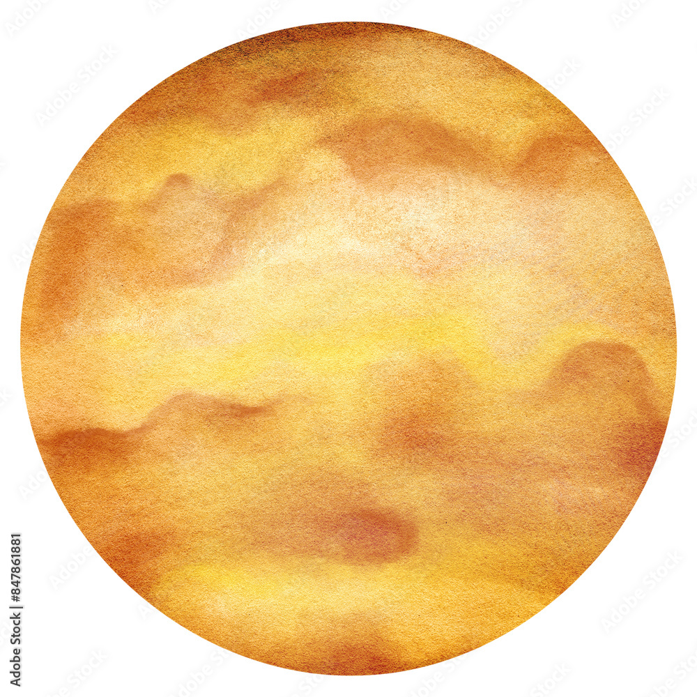 Planet Venus png sticker, transparent background Planet Venus png sticker, transparent background