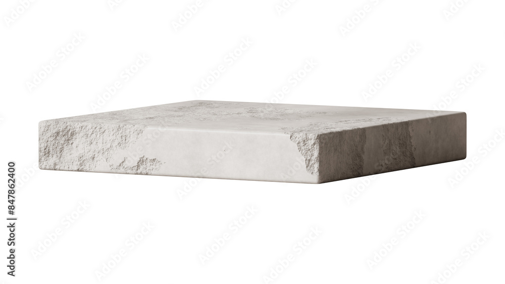Concrete podium png sticker, 3D product display, transparent background Concrete podium png sticker, 3D product display, transparent background
