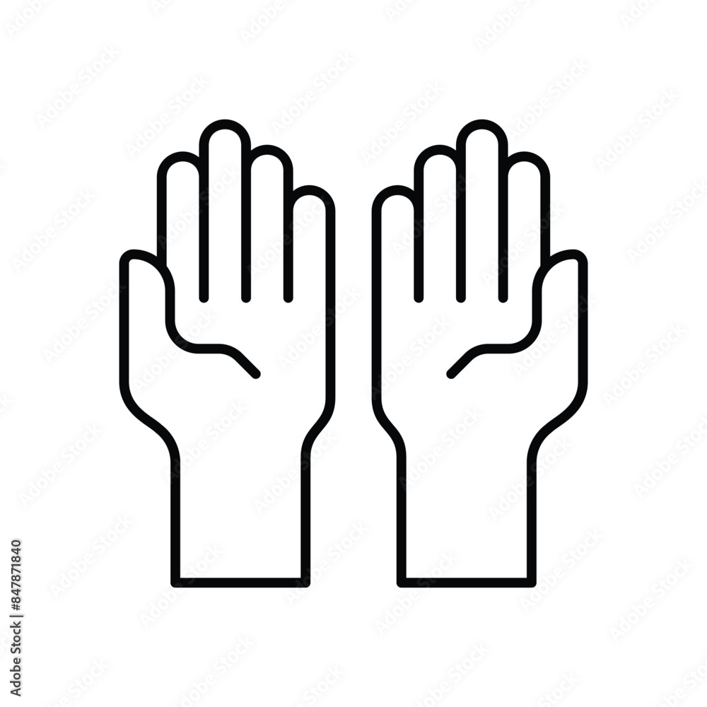 pray vector icon pray vector icon