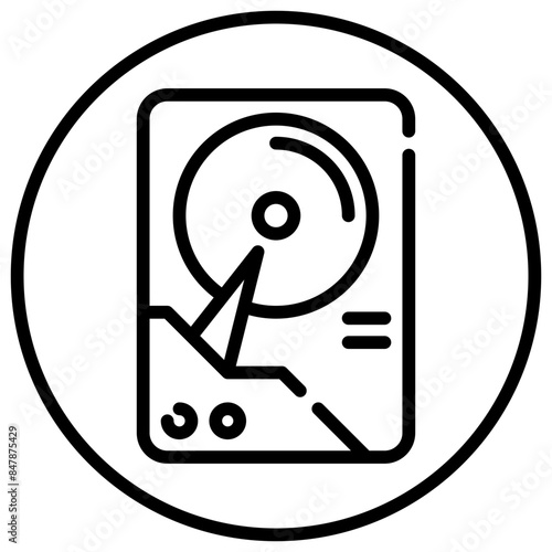 HDD,hard disk drive,computer,hardware,electronics.svg