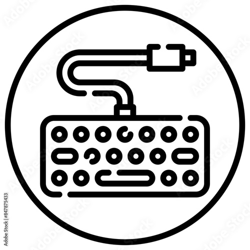 KEYBOARD,hardware,computer,electronic,tool.svg