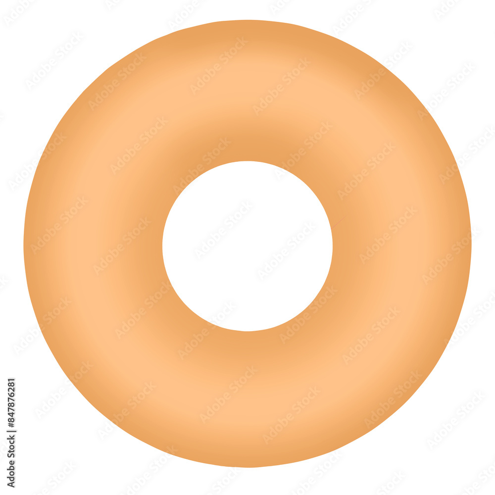 Original donut on white background, png. Donut glaze. Donut illustration. Donut design, sticker, png. Original donut on white background, png. Donut glaze. Donut illustration. Donut design, sticker, png.