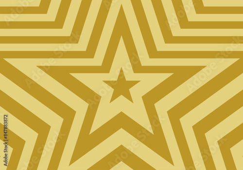 Fondo de estrella dorada y amarilla