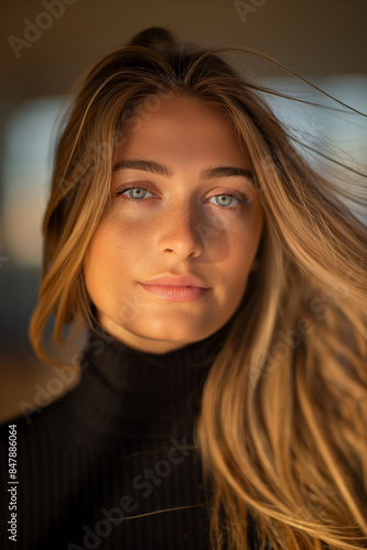 Portrait of a captivating b...