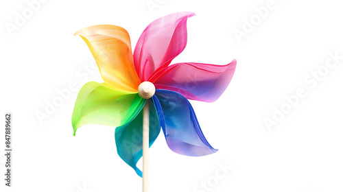 pinwheel isolated on transparent background © Emma