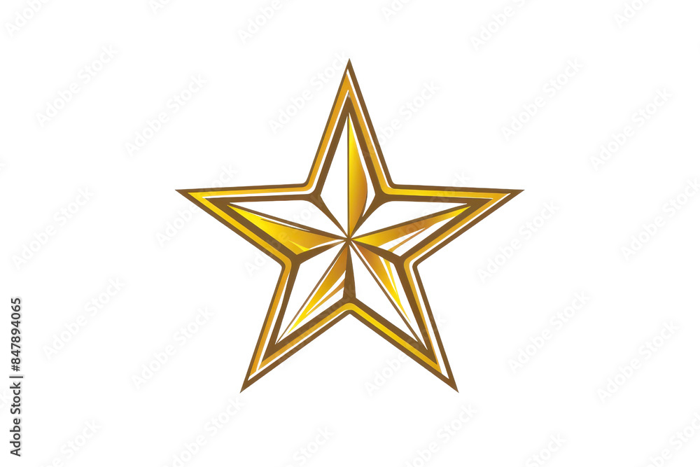 Shiny golden star with intricate design and a 3D effect, ideal for festive decorations, awards, achievements, or celebratory occasions. Shiny golden star with intricate design and a 3D effect, ideal for festive decorations, awards, achievements, or celebratory occasions.