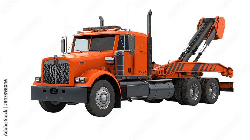 tow truck isolated on transparent background tow truck isolated on transparent background