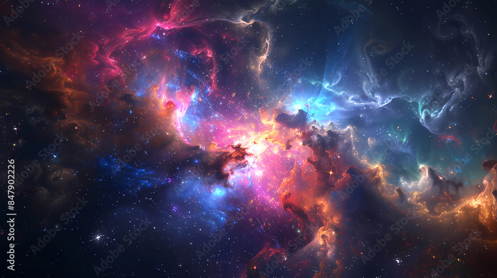 Colorful space galaxy cloud nebula. Stary night cosmos. Universe science astronomy. Supernova background wallpaper Colorful space galaxy cloud nebula. Stary night cosmos. Universe science astronomy. Supernova background wallpaper