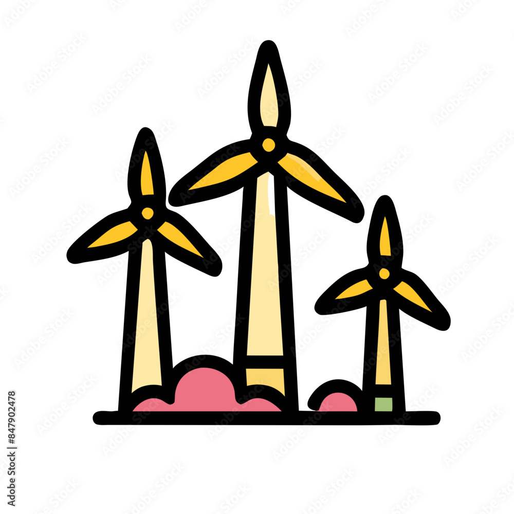 Wind Turbines Icon: Eco-Friendly Symbol for Sustainable Energy Solutions
Wind Turbines Icon: Eco-Friendly Symbol for Sustainable Energy Solutions