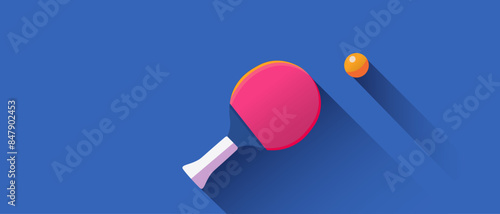 Ping pong vector poster