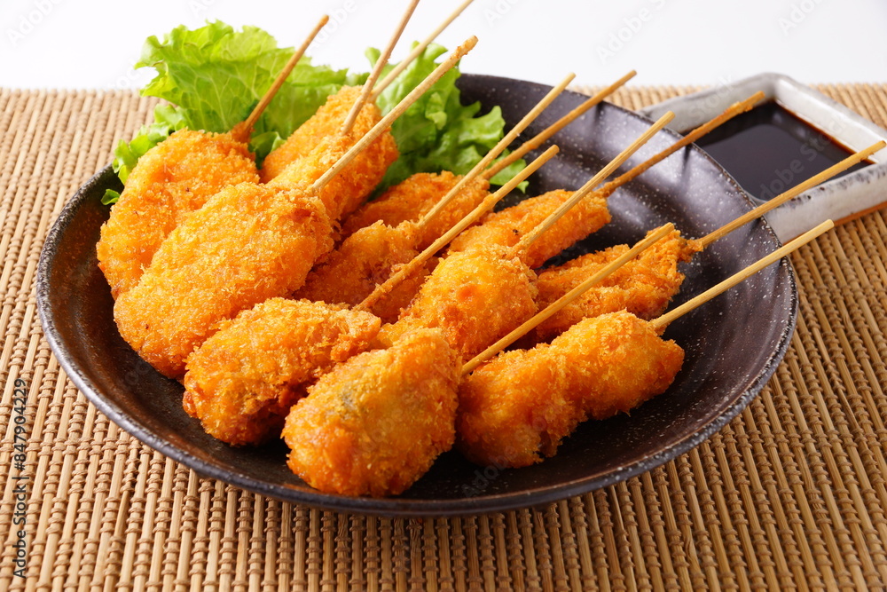 串揚げ盛合わせ　