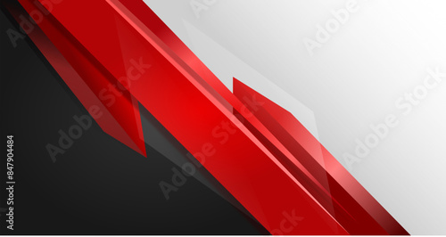 abstract red black background
