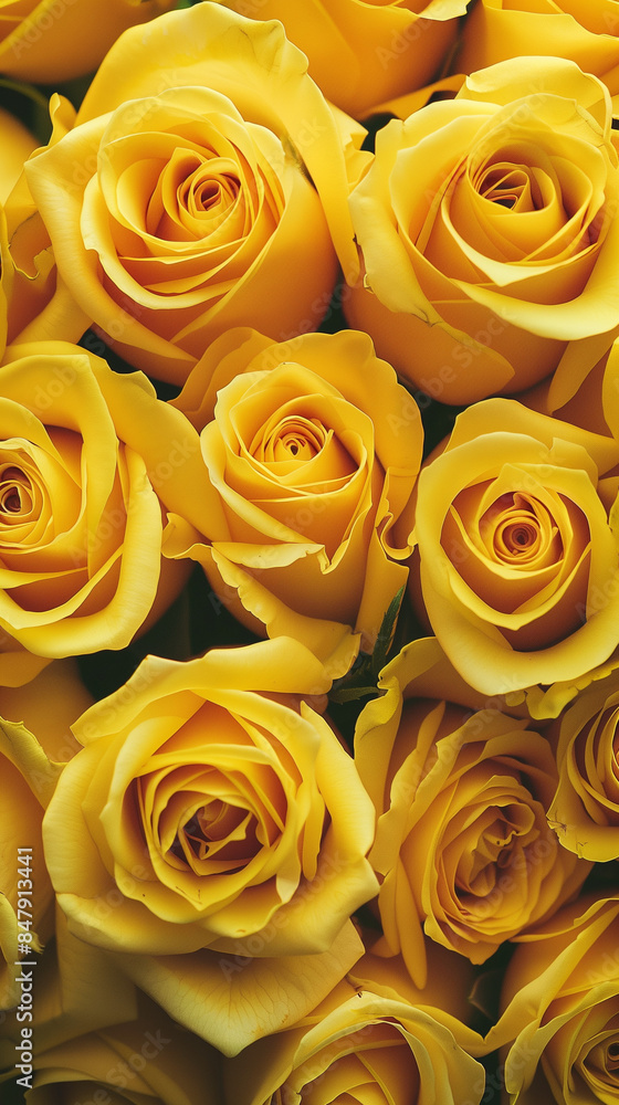 Background of yellow roses in bouquet. Selective focus. Background of yellow roses in bouquet. Selective focus.