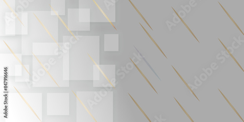 Abstract background of translucent rectangles in white and light blue colors. Abstract background with space for paper texture design Vector for brochure, banner, wallpaper, cover.