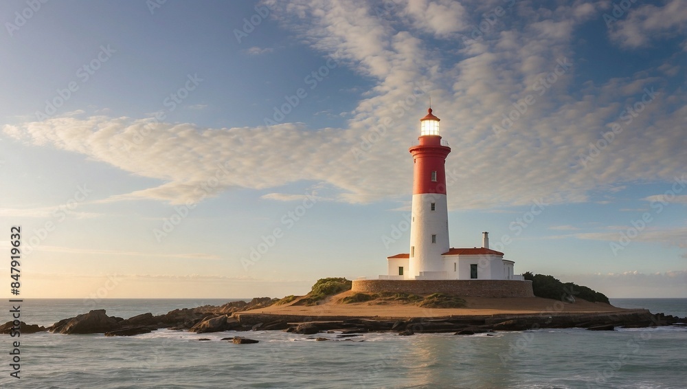 lighthouse on the coast of state lighthouse on the coast of state