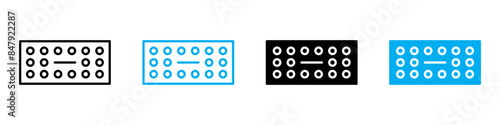 Oral Contraception Icon Perfect for Women's Health and Family Planning