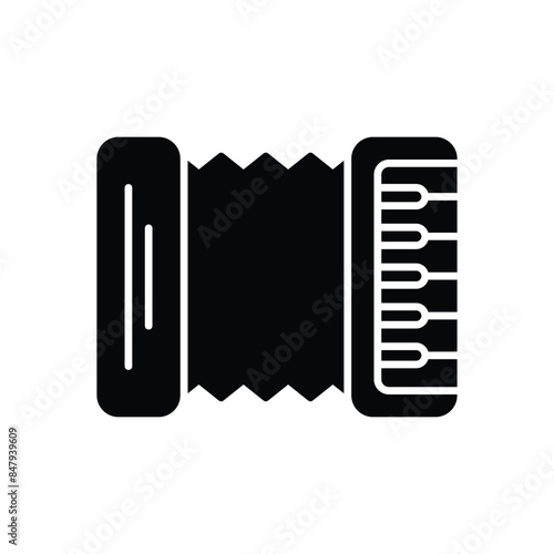 Accordion vector icon