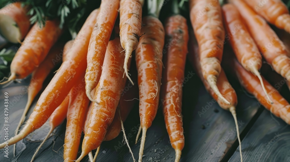 Close up of carrots prepared for cooking Close up of carrots prepared for cooking