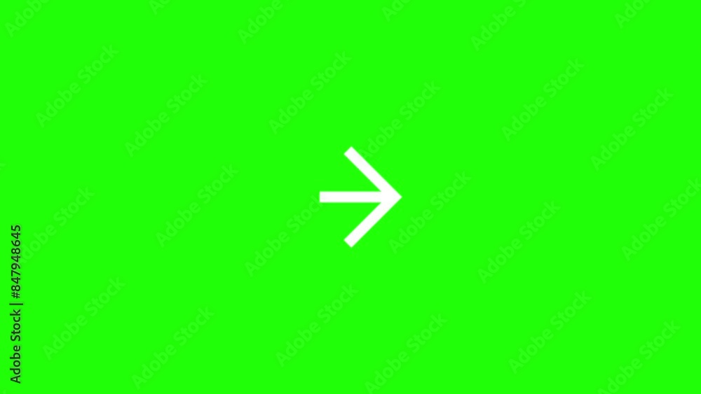 Highlight arrow shape elements of Motion graphics with a Green Screen. The arrow points to the right side on the Green Screen. Video animation of arrow sign. 4K Animated direction sign Green Screen. Highlight arrow shape elements of Motion graphics with a Green Screen. The arrow points to the right side on the Green Screen. Video animation of arrow sign. 4K Animated direction sign Green Screen.