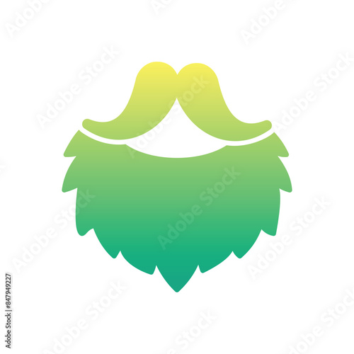 Beard vector icon