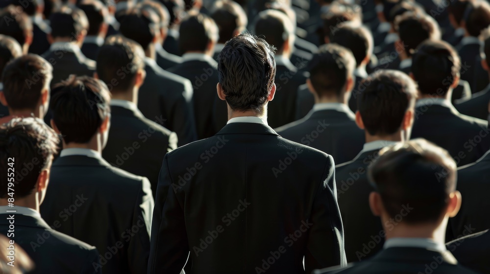 Group of People in Suits and Ties Group of People in Suits and Ties