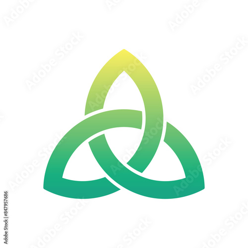 Triquetra vector icon