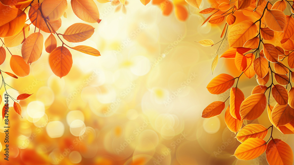 watercolor autumn leaves background with leaves watercolor autumn leaves background with leaves