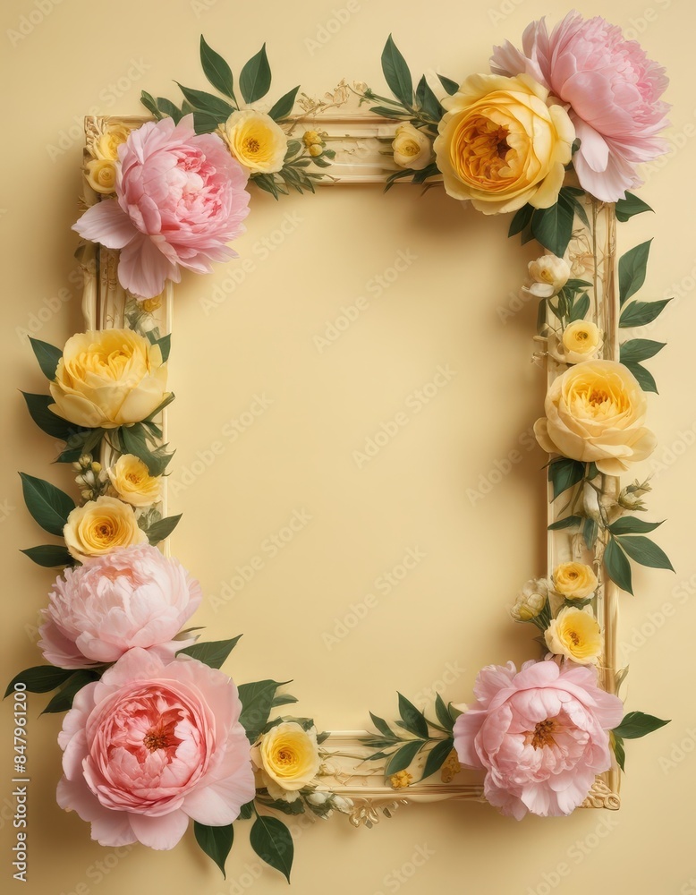 framework for photo or congratulation framework for photo or congratulation