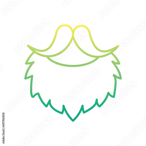 Beard vector icon