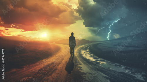 分かれ道での選択