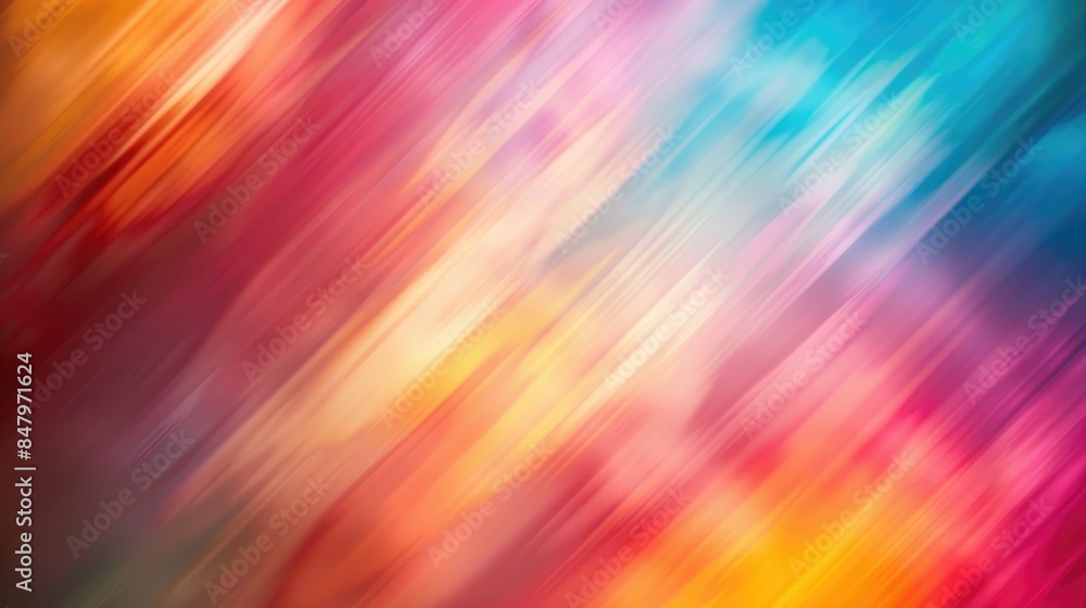 Obraz premium Blurry multicolored abstract backdrop