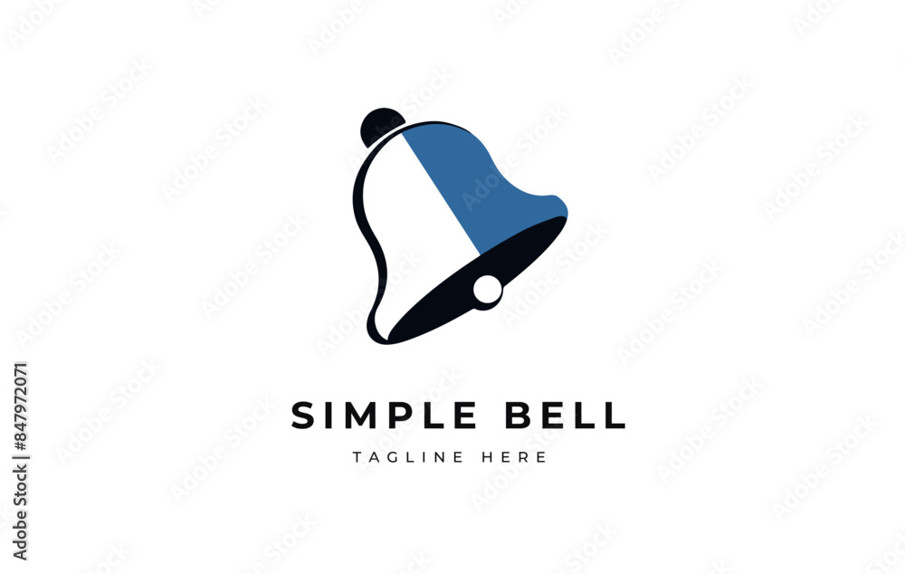 simple bell vector logo design simple bell vector logo design
