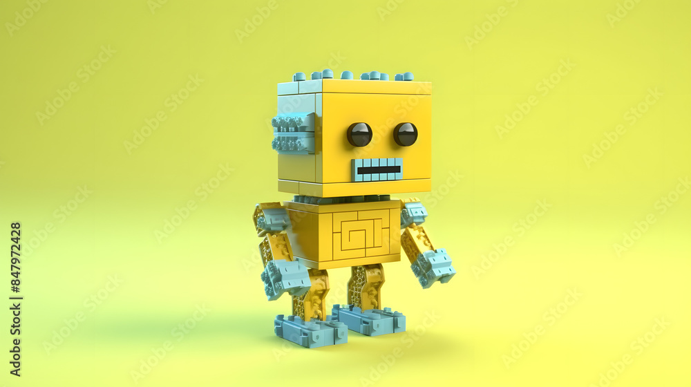 Robotic Toy Robot 3d Character