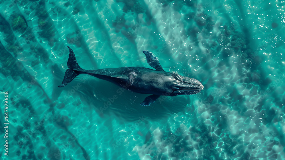 whale surfaced whale surfaced