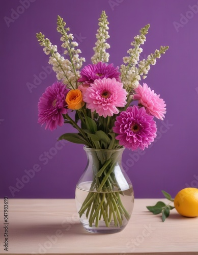 Wallpaper Mural bouquet of flowers Torontodigital.ca