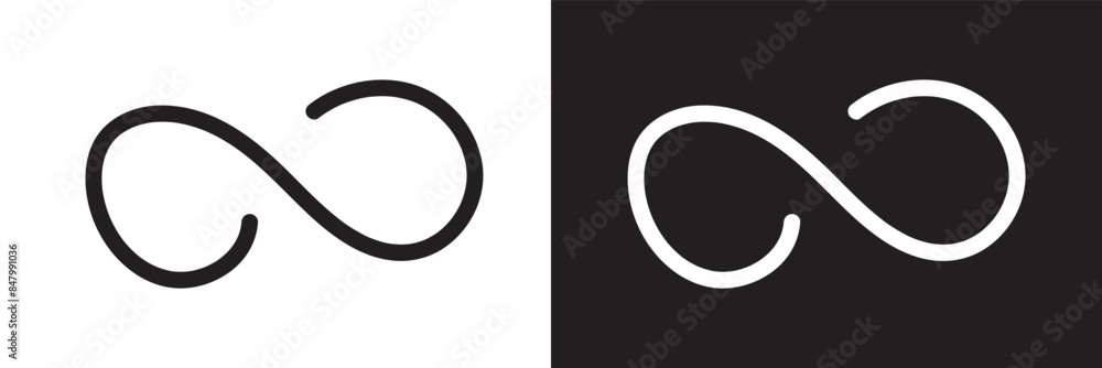 Infinity symbol hand painted with grunge brush stroke and black paint. Png clipart isolated on transparent background Infinity symbol hand painted with grunge brush stroke and black paint. Png clipart isolated on transparent background