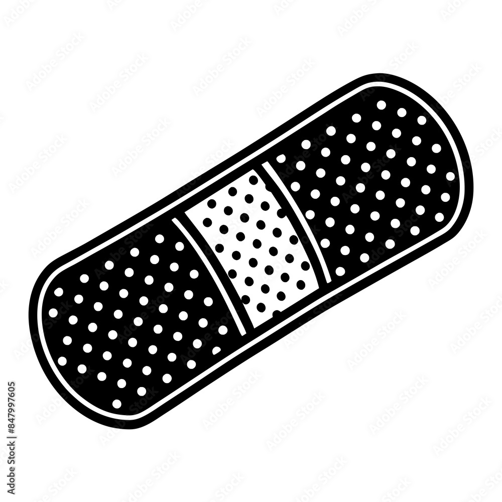 bandage vector silhouette illustration svg file bandage vector silhouette illustration svg file